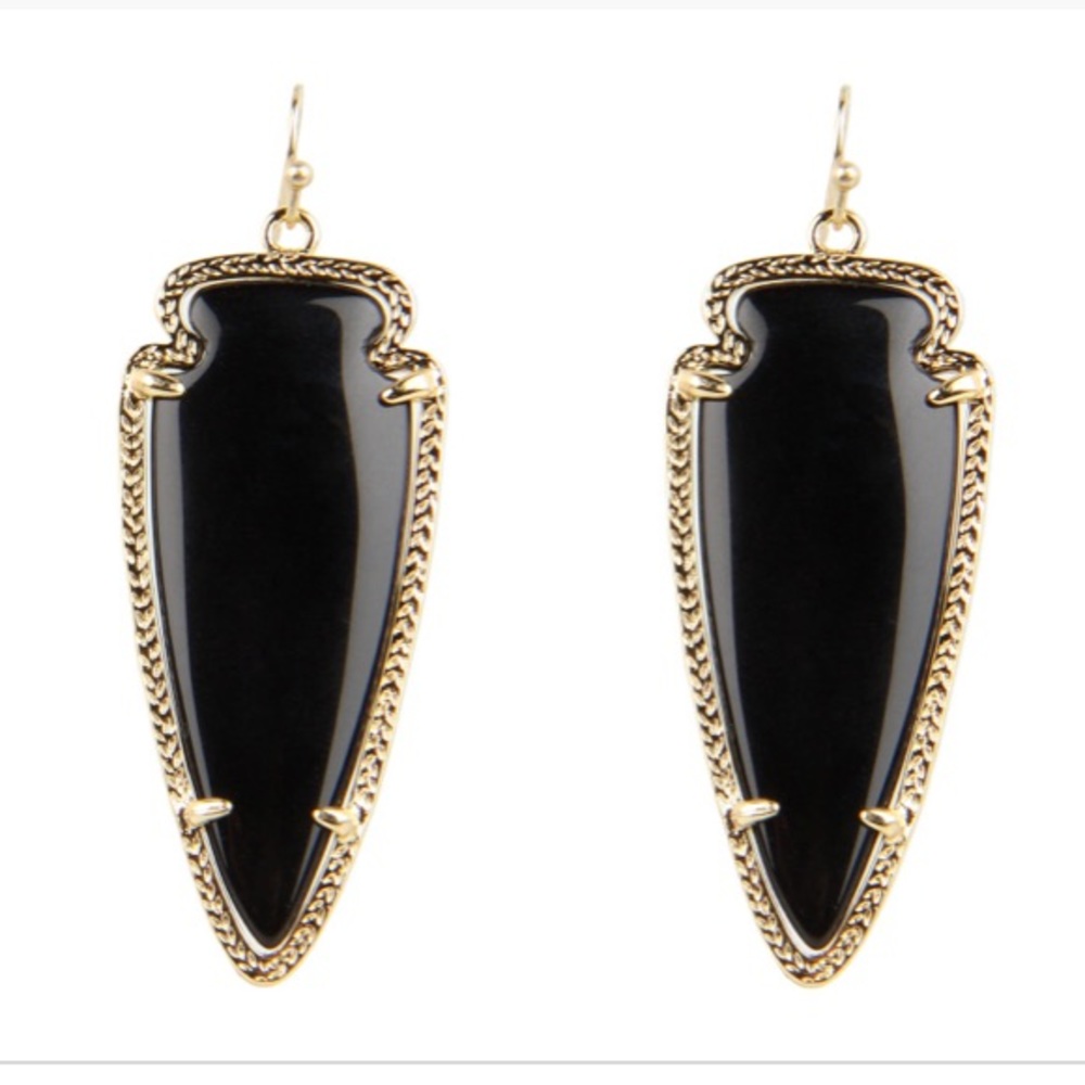Kendra Scott Skylar Black Earrings